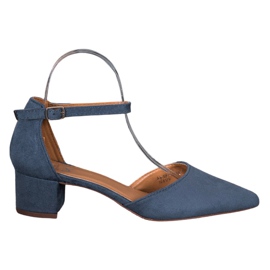 Small Swan Pompe alla moda blu navy