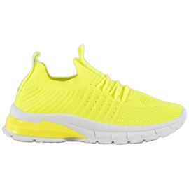 Bella Paris Sneakers traforate giallo