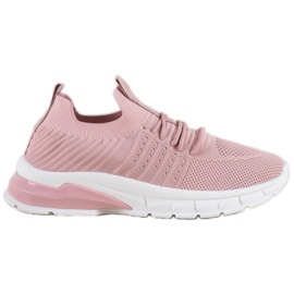 Bella Paris Sneakers traforate rosa