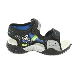 American Club Sandali Inserto in pelle HL21/20 Nero/Blu