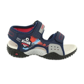 American Club Sandali Inserto in pelle HL21/20 blu navy