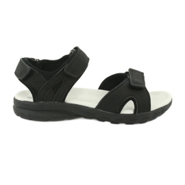 Sandali neri American Club HL15 / 20 nero