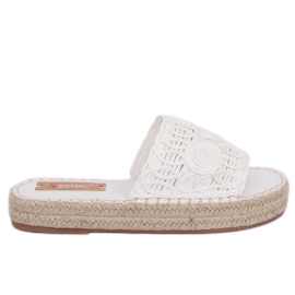 Espadrillas bianche T353P Bianco