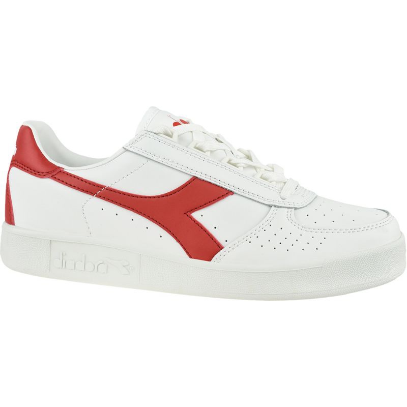 Scarpe Diadora B. Elite M 501 170595 01 C0823 bianca rosso KeeShoes