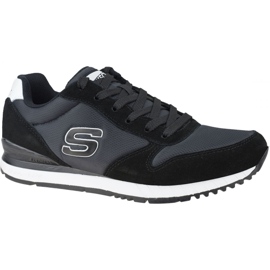 Scarpe Skechers Sunlite-Waltan M 52384-BLK nero blu