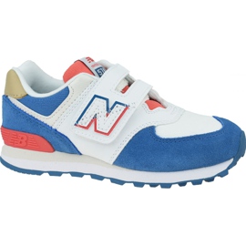 Scarpe New Balance Jr YV574SCF bianco blu