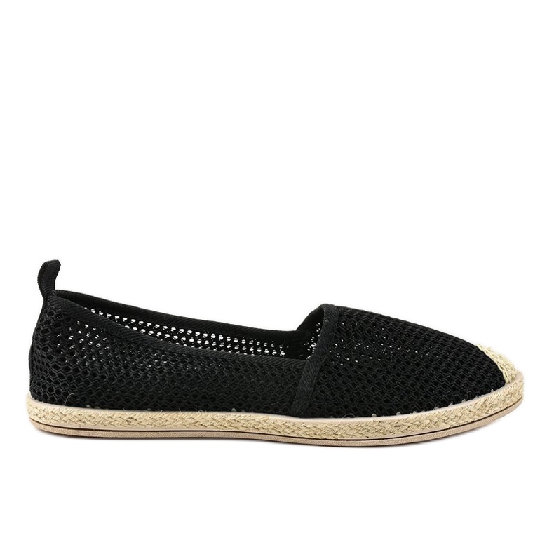 Sneakers nere in pizzo JX55P nero