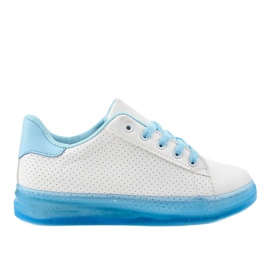 Sneakers bianche Sneakers H-33 bianco blu