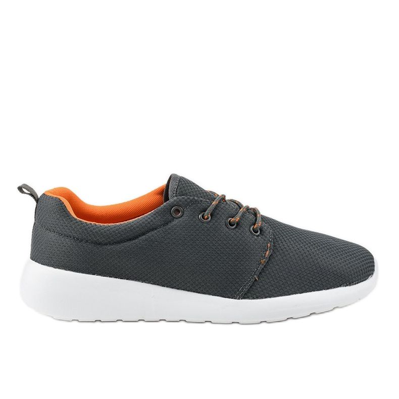 Scarpe sportive da uomo grigie YFM-71C grigio