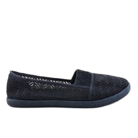 CB1711-47 sneakers slip-on blu navy