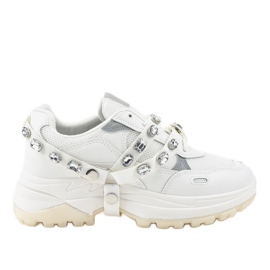 Scarpe sportive bianche alla moda A88-68 bianco