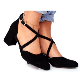 Décolleté da donna Maciejka Pelle Nero 04070-01