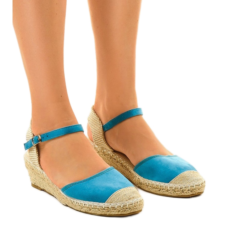 Espadrillas blu 3M85-23