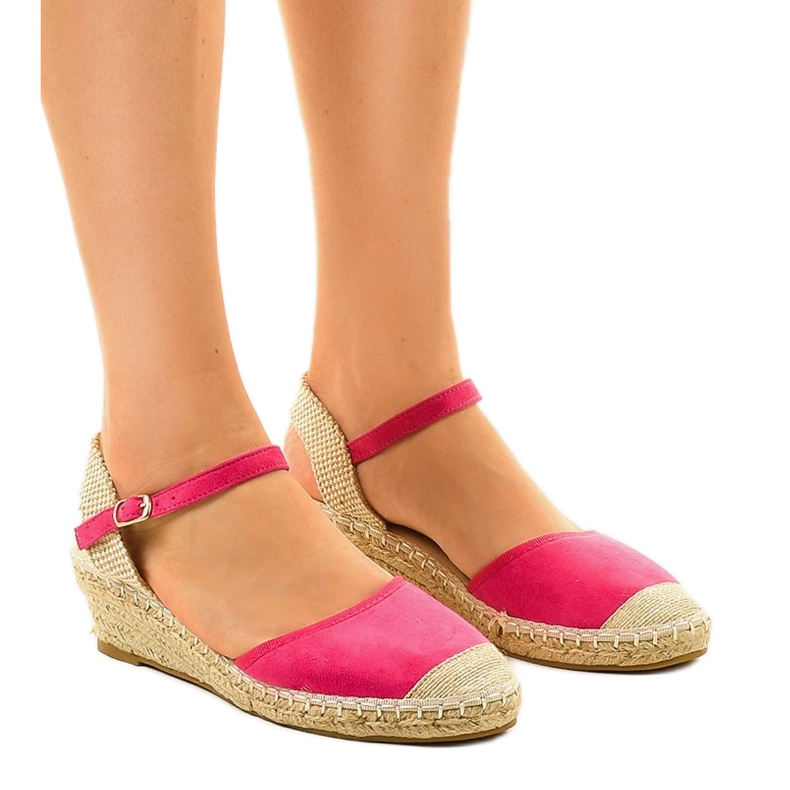 Espadrillas rosa 3M85-19