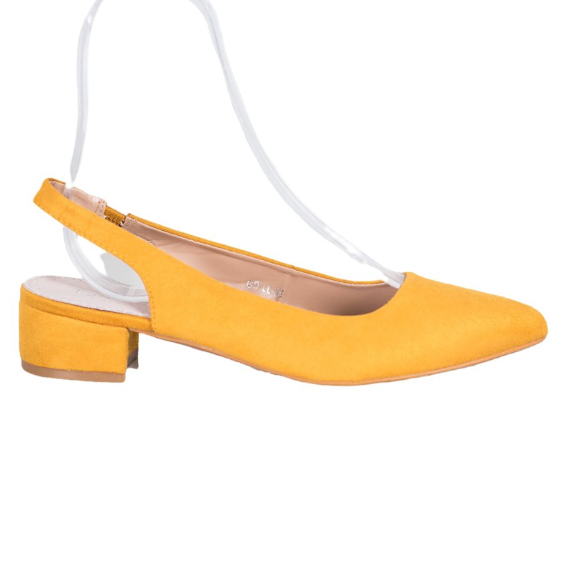 Goodin Décolleté Con Tacco Scoperto giallo