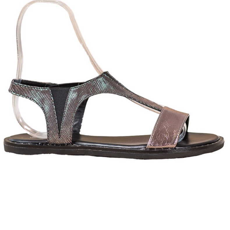 Goodin Eleganti sandali slip-on grigio