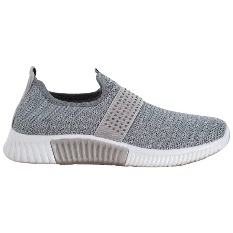 SHELOVET Scarpe sportive slip-on grigio
