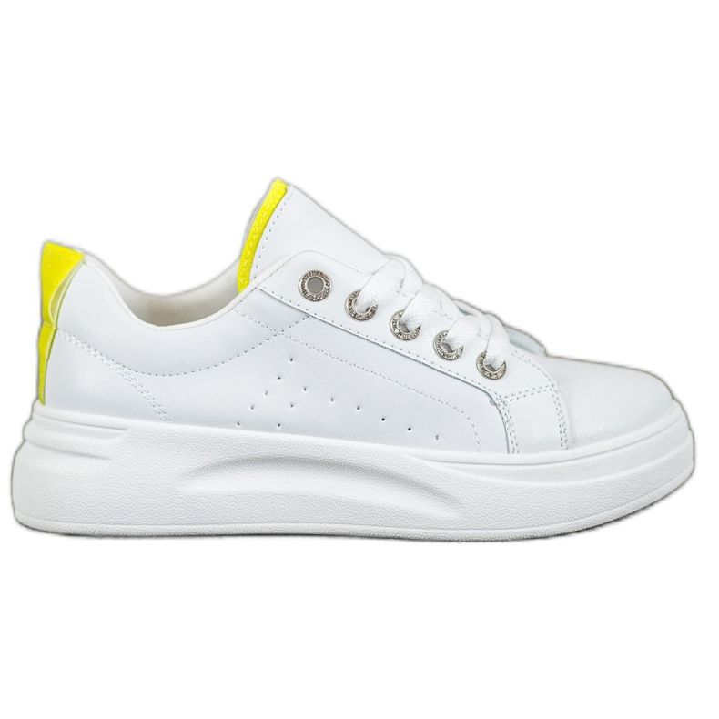 SHELOVET Sneakers alla moda sulla piattaforma bianca