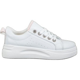 SHELOVET Sneakers alla moda sulla piattaforma bianco