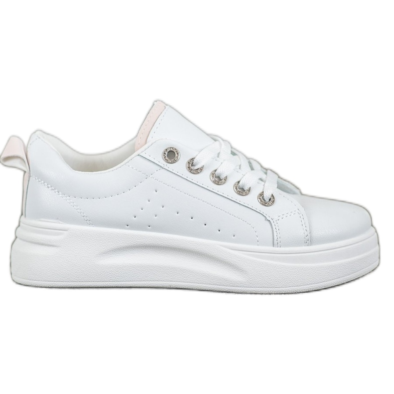 SHELOVET Sneakers alla moda sulla piattaforma bianca