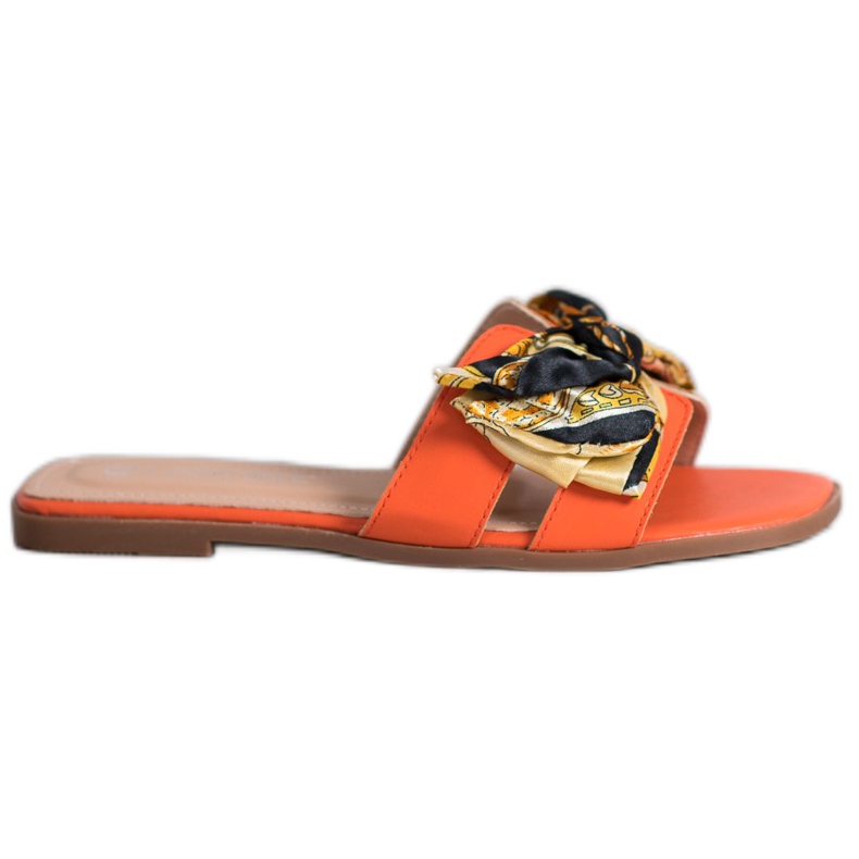 SHELOVET Pantofole Eleganti arancia