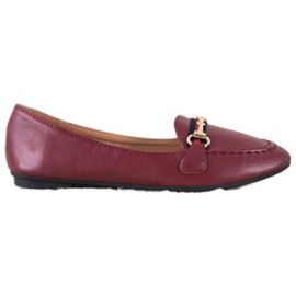 Clowse Signori alla moda con ecopelle rosso