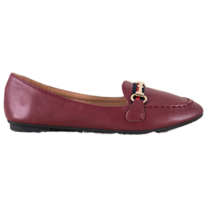 Clowse Signori alla moda con ecopelle rosso