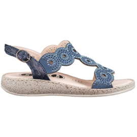 SHELOVET Sandali eleganti sulla piattaforma blu