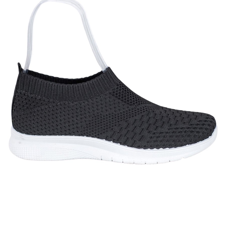 SHELOVET Scarpe da ginnastica senza lacci nero