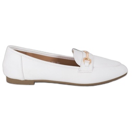 Nio Nio Mocassini Eleganti Con Ecopelle bianco