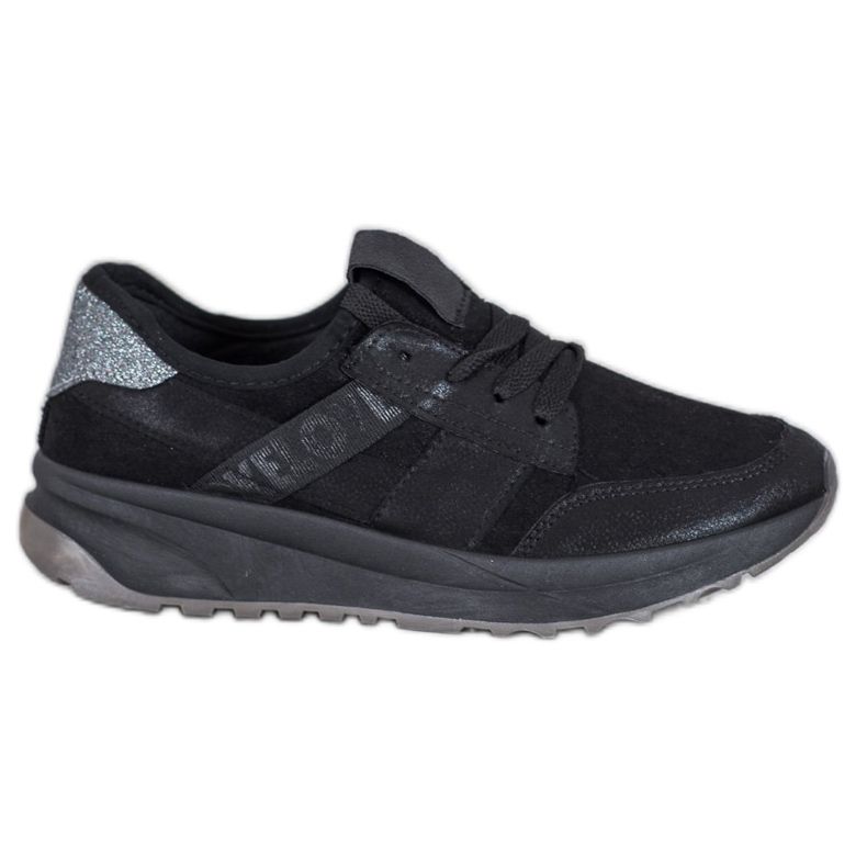 SHELOVET Scarpe sportive nere nero