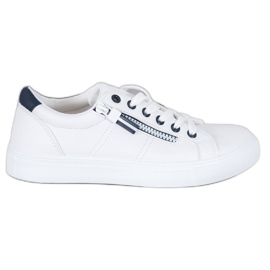 SHELOVET Sneakers Bianche Con Cerniera bianca