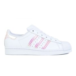Scarpe Adidas Superstar Jr FV3139 bianca nero