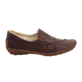 Senso Scarpe da donna in pelle 371 marrone
