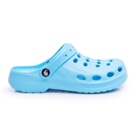 Flameshoes Pantofole in schiuma Eva blu da donna