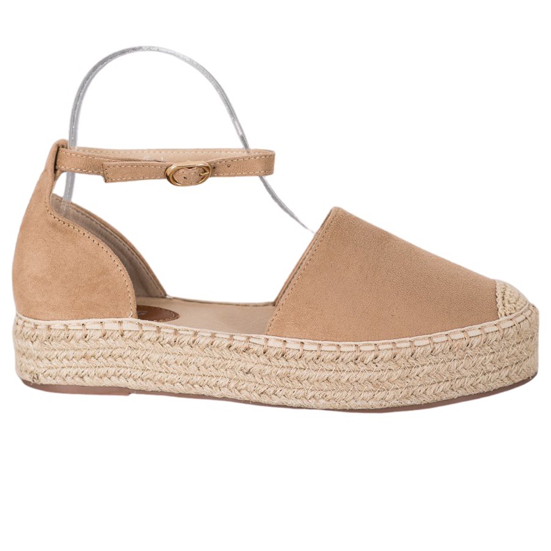 SHELOVET Espadrillas Con Fibbia marrone