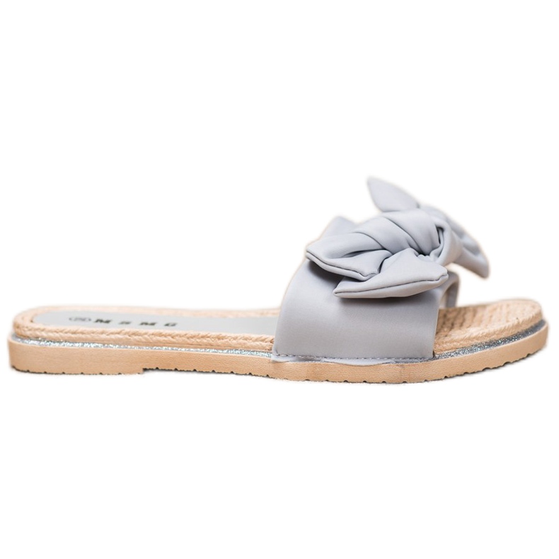 SHELOVET Pantofole grigie alla moda grigio