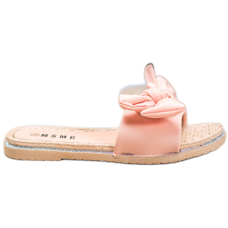 SHELOVET Eleganti pantofole rosa chiaro