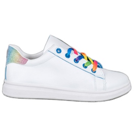 SHELOVET Scarpe sportive alla moda bianco