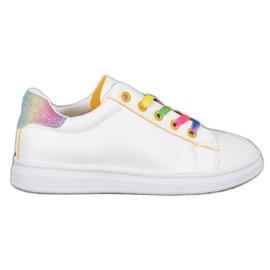SHELOVET Scarpe sportive alla moda bianco