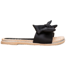 SHELOVET Pantofole nere alla moda nero