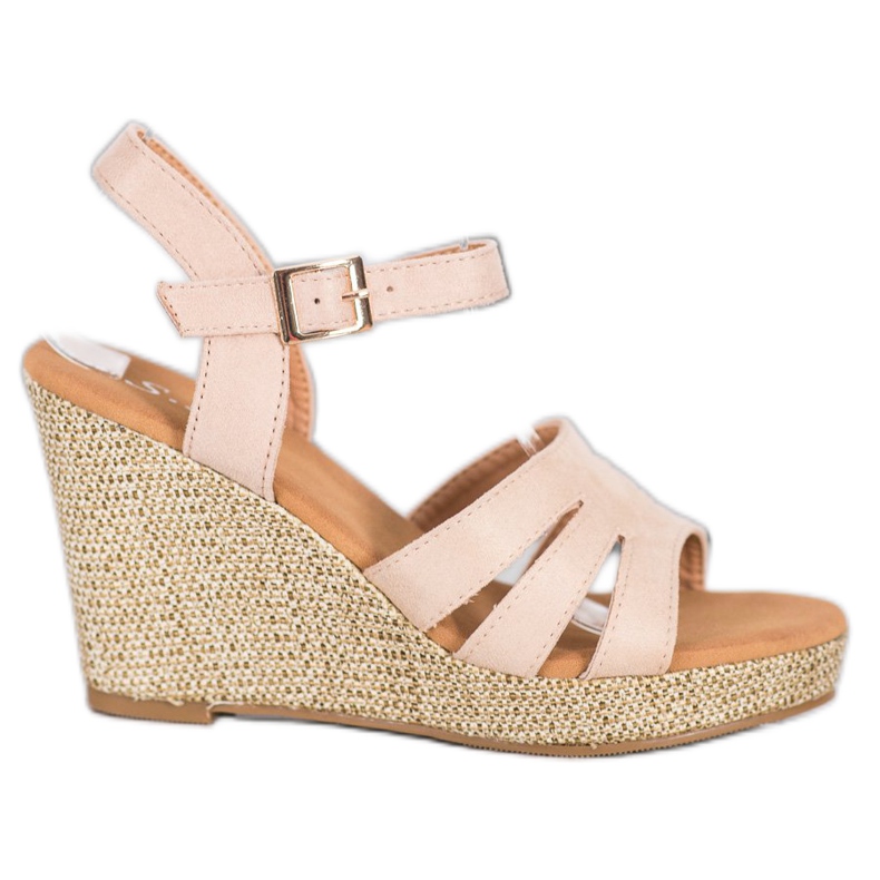 Small Swan Sandali Classici In Ecopelle beige