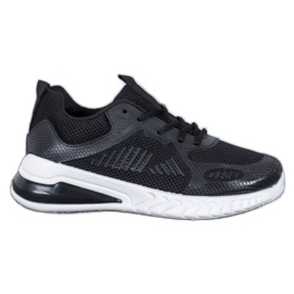 SHELOVET Scarpe da ginnastica sportive nero