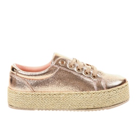 Espadrillas allacciate rosa 6220