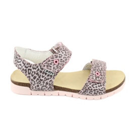 Sandali rosa Bartek con stampa leopardata 79183-BBK