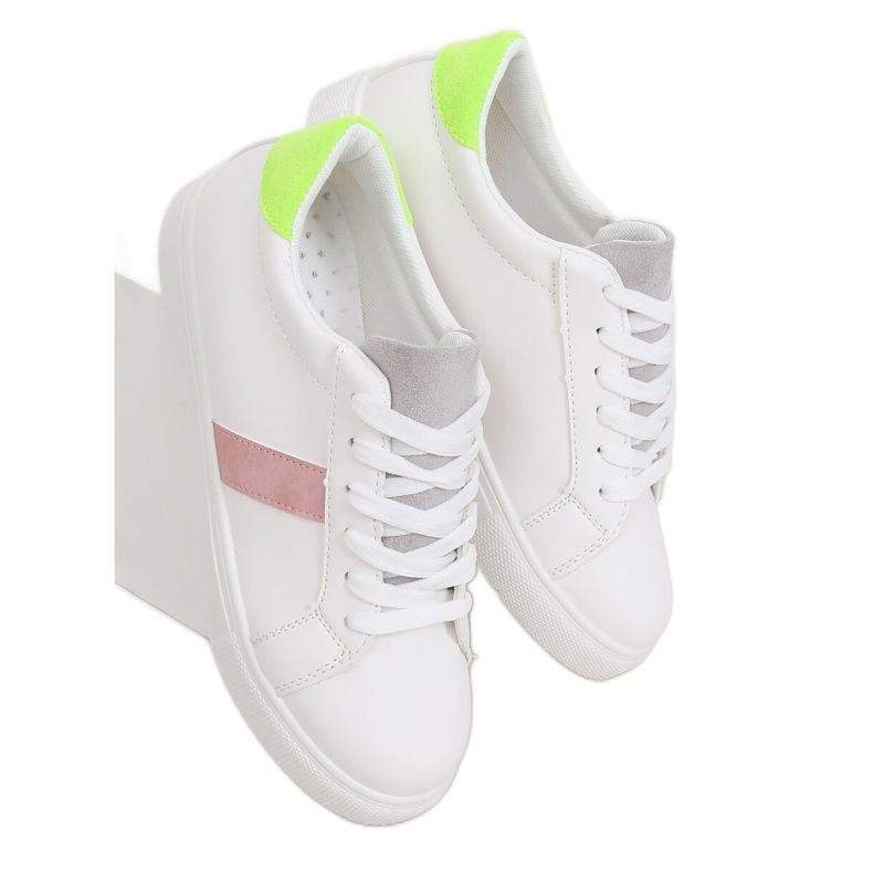 Sneakers bianche da donna WB811 WHITE/GREY bianca