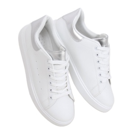 Sneakers da donna bianche LA85P Argento bianco