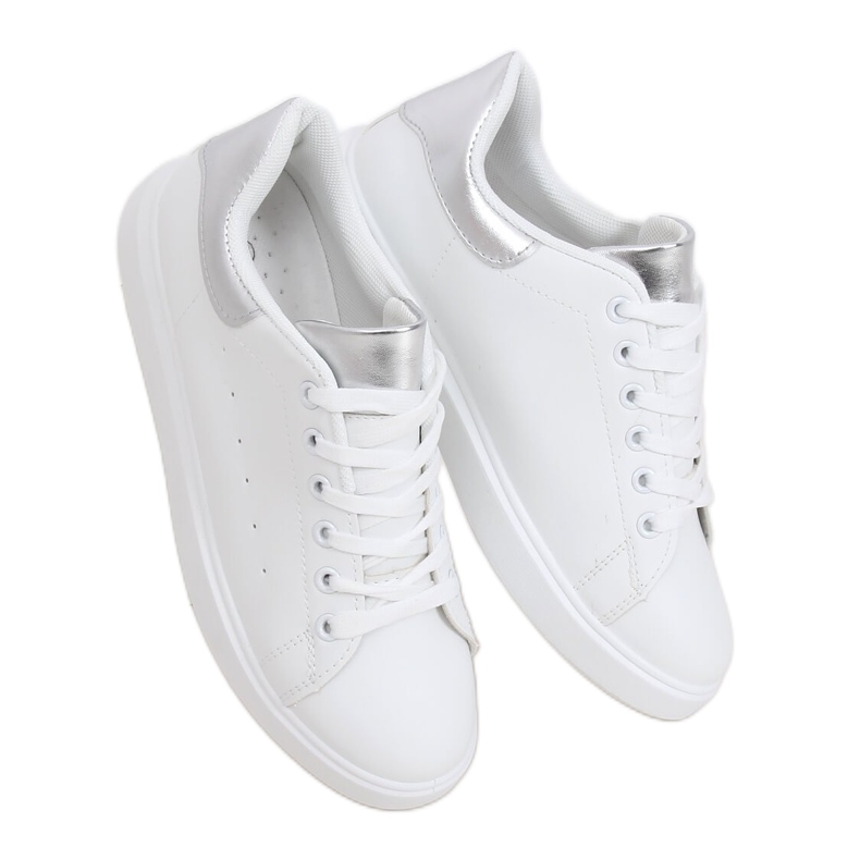 Sneakers da donna bianche LA85P Argento bianca