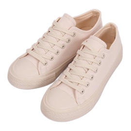 Sneakers da donna beige PQ-22 Beige Ii Genere