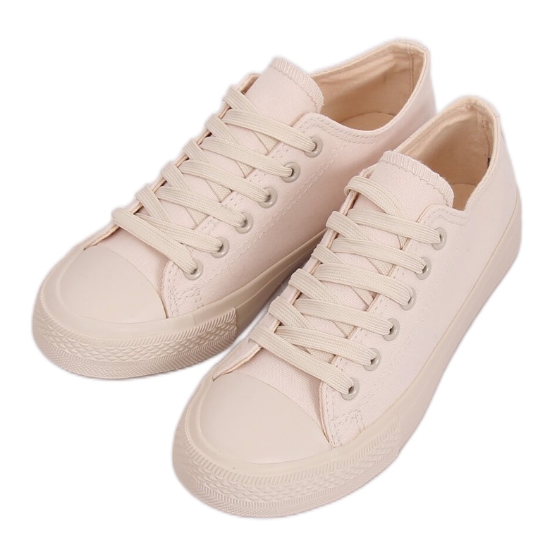 Sneakers da donna beige PQ-22 Beige Ii Genere